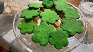 zielone ciasteczka